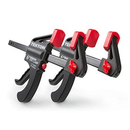 TEKTON 6 Inch Ratchet Bar Clamp / 12 Inch Spreader Set, 2-Piece | CLP51506
