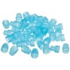 neoLab 100 x Blue Polyethylene Slat Grip Plugs 16mm x