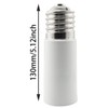 SQXBK 2PCS 130mm/5.12inch E39/E40 Extension Lamp Holder E39 E40 to