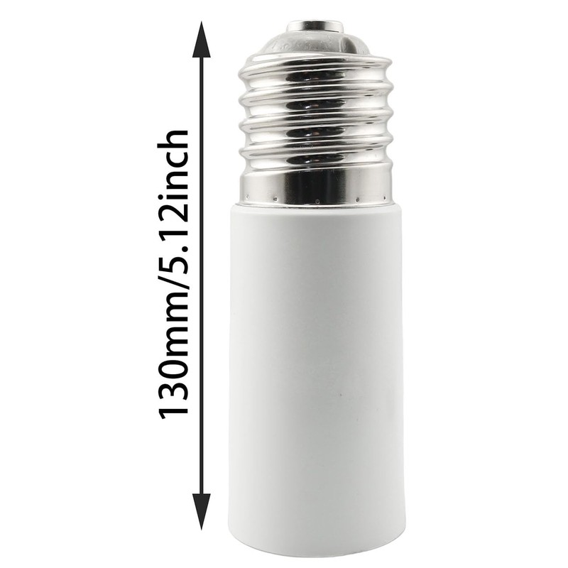 SQXBK 2PCS 130mm/5.12inch E39/E40 Extension Lamp Holder E39 E40 to