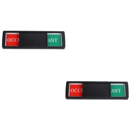COHEALI 2pcs Conference Privacy Door Sign Magnetic Indicator Office Signage Slider for No Disturb Mode