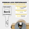Boviisky Lockout Tagout Locks Sets, 10 Yellow Lockout Tagout Safety