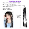 NOELAMOUR Hair Extensions Wig Braid Extensions Twin Tail Kids Hair