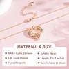 Esrial Granddaughter Daughter Gifts Heart Cross Necklace Gifts