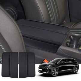 Ruiya Compatible with Peugeot 5008 3008 2017-2023 508GT 508SW 2020-2023 Centre Armrest Cover, Centre Console Armrest Cover, Armrest Cover 3008 Accessories, Centre Console Armrest Cover