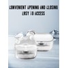 for JBL Tune Buds 2 Case Clear, Transparent TPU Shockproof