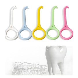 5 Stück Aligner-Entfernungswerkzeug, kieferorthopädisches Bracket-Entfernungswerkzeug für unsichtbare Zahnspangen, ideal für Zahnspangen-Extraktion und orthodontische Behandlung