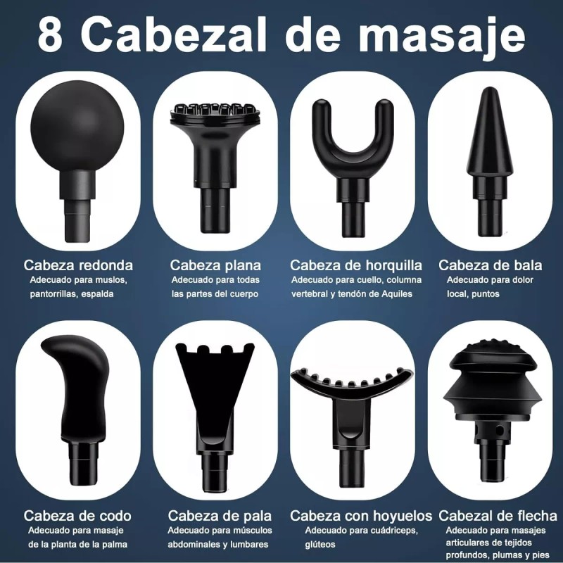 Monstyle Pistola De Masaje Muscular Para Relajar Aliviar El Dolor