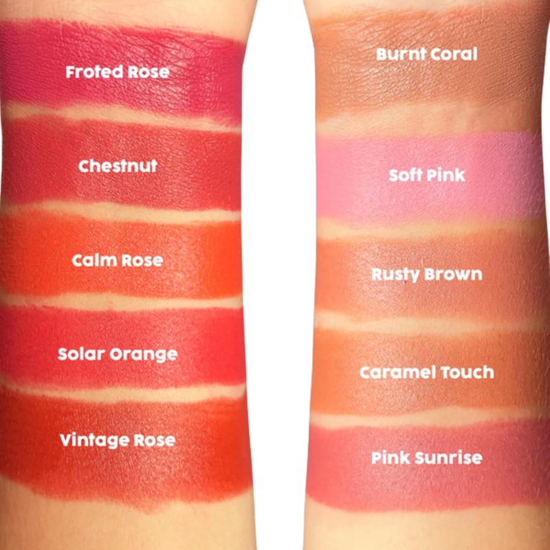 RUBY ROSE Dreamy Cheeks Cream Blush Stick, Alta Pigmentación, Acabado