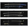 Sword Display Case Cabinet Stand Holder Wall Rack Holds Military