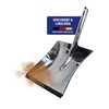 Karl Dahm Dustpan, chrome-plated, metal dustpan with rubber lip, durable