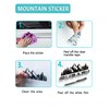 NJNYLLC Mountain License Plate Frames - Plastic Car Tag Holders
