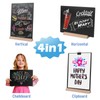 8 x12 Inch 1 Pack Tabletop Chalkboard Sign with Base