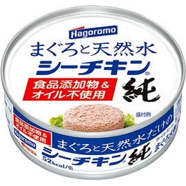 Hagoromo Foods Sea Chicken Pure Tuna and Natural Water, 2.5 oz (70 g) x 6 Packs