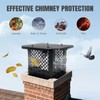 INNO STAGE Chimney Cap, 10"x10" Chimney Cover, Chimney Rain Caps,