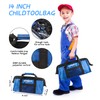 URASISTO 18-Piece Kids Tool Set with Tool Storage Bag, Junior