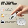 3D Pedometer for Walking with Removable Clip and Carabiner Simple