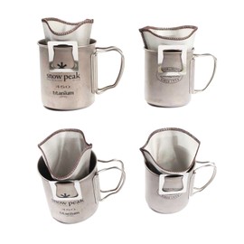 eurokitchen Reusable Coffee Drip Bag for 1 - 2 Cup, 1 Piece Set (W x D x H): 5.1 x 0.1 x 3.0 inches (13 x 0.3 x 7.5 cm)