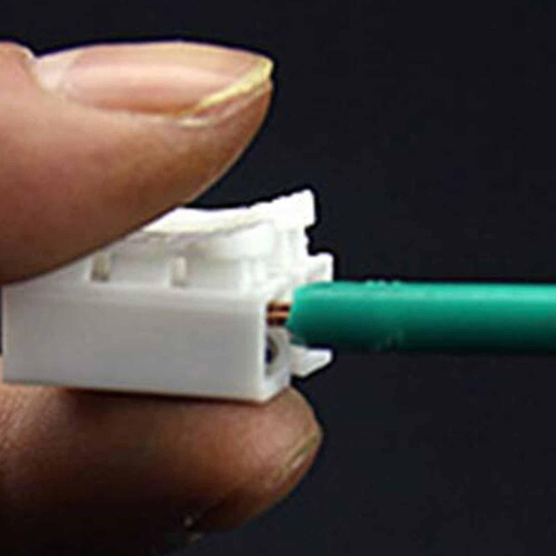 30pcs White No Solding Welding Quick Cable Wire Connector No