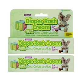 Nature Diaper Rash Cream For Babies, 1.5 oz, (Pack of 2)