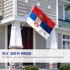 Anley Fly Breeze 3x5 Feet Serbia Flag - Vivid Color