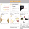 RUNCCI-YUN 10 Kit 3 Pin Waterproof Electrical Connector Plug Socket