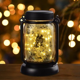 Butterfly Solar jar Light, Lighted Mason Jar, Christmas Gift, Solar Light, Garden Decor, Garden Gifts, Gifts for Butterfly Lovers, Solar Fairy Lantern, Fairy Garden jar Solar Light