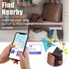 Qoosea Bluetooth Schlüsselfinder Objektfinder Brieftaschen-Tracker(Nur für iOS) für Geldbörse Schlüsselfinder