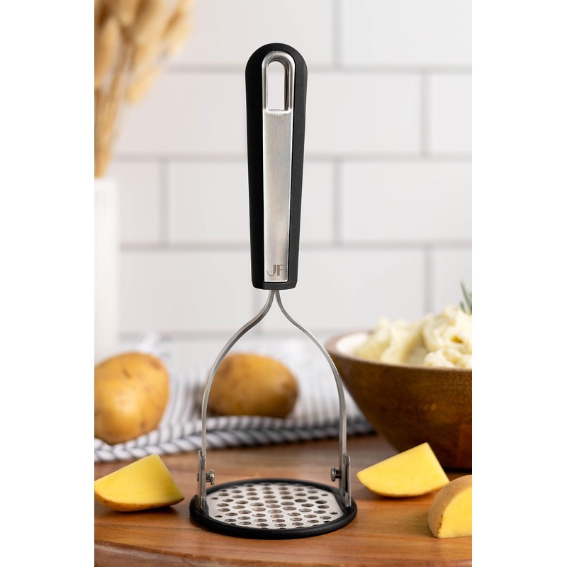 Jeanne Fitz Foldable Potato Masher, Stainless Steel