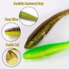 Dr.Fish 20 Pack Paddle Tail Swimbait Soft Fishing Lure Bass