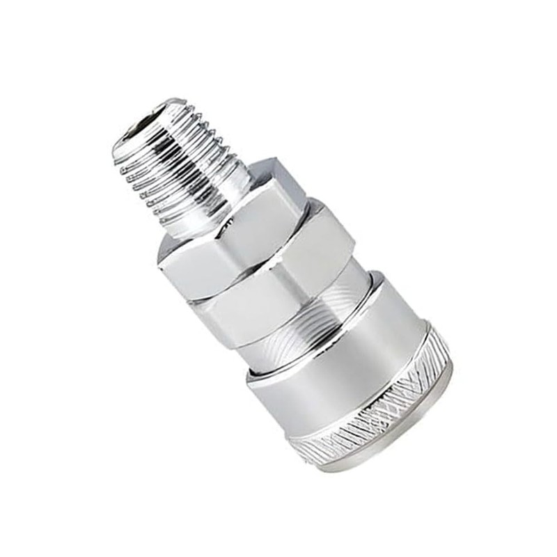 Set of 4 Air Couplers Heavy Duty Nickel Plated Steel