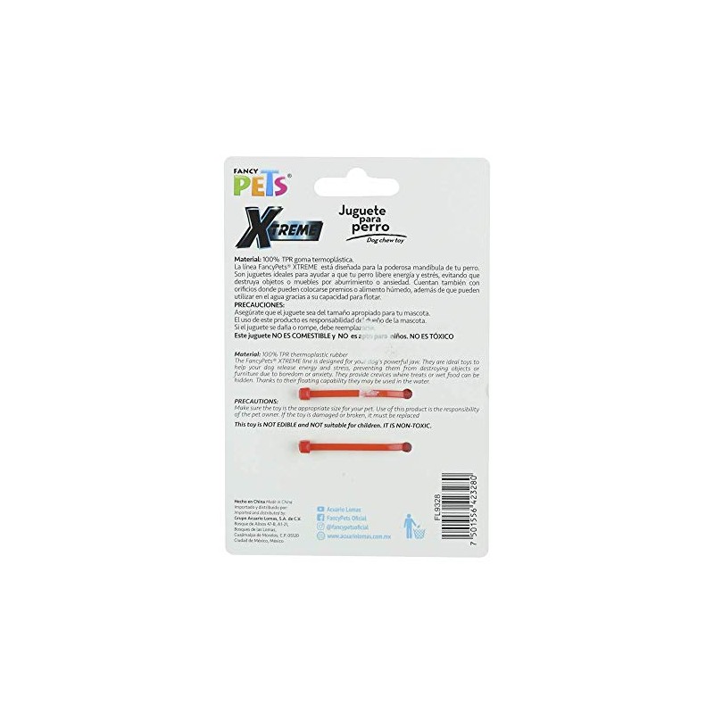 Fancy Pets Juguete Hueso Mini Xtreme para Perros Resistente y