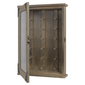 Wooden Knife Display Case-Pocket Knife Shadow Box-Knife Cases for Collections On The Wall