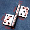 Hardbase Hardware Hinge, Flag Hinge, Stainless Steel Hinge, 360 Degree