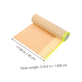 BUGUUYO Painting Tape Drape Automotive Masking Paper Easy Removal Car Tape Artist