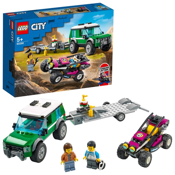 LEGO City 60288 Race Baggy Transporter