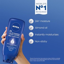 NIVEA In-Shower Nourishing Body Lotion 13.5 Fluid Ounce