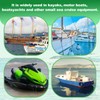 4 Pcs Boat Bungee Dock Lines, 4 Feet Mooring Rope