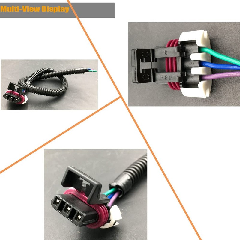 Plug Harness Compatible with Peterbilt & Kenworth Low Coolant Level