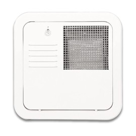 Suburban Direct Fit Flush Mount Water Heater Replacement Access Door, Polar White Exterior Access Door, Use with Suburban 4 and 6 Gallon Tank Water Heaters (6255APW)