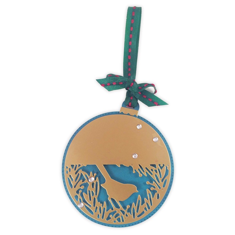 Sizzix Thinlits Dies Festive Bird by Sophie Guilar 3Pk, Carbon