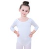 Soudittur Body Danza Bambina Balletto Body Leotards Costumi Cotone 3/4