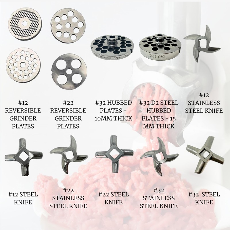 Cutlery Mania #22 Meat Grinder Plate. (#22 Reversible 3/16")