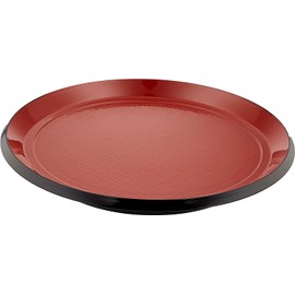 8 Dimension Round 布目 Buckwheat Dish Vermillion 渕 Black 45133130 Phone