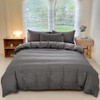 NSNLGSGC Single Duvet Cover Set, Plaid Duvet Cover Single Bed
