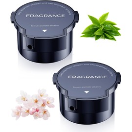 Towonshy Gilt fr YWK-1 Auto Lufterfrischer Nachfllung C 2 DuftSakura & TeaC Sanfte Eleganz & beruhigende Frische C Bis zu 6 Monate Frische C Kompatibel mit Auto Aroma Diffusor
