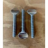 Accurate 3/8-16 X 2-1/2 Thumb Screw Spade Head Steel Zinc