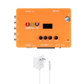 Mcbazel ODV GBS-C Convertidor componente/VGA/Scart a VGA/HDMI Scan Converter GBS Control para consola de juegos retro YPbPR/señales RGB a señales HDMI/VGA OSSC X