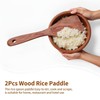 Beufee 2Pcs Rice Spoon, Heat Resistances Non Stick Rice Paddle