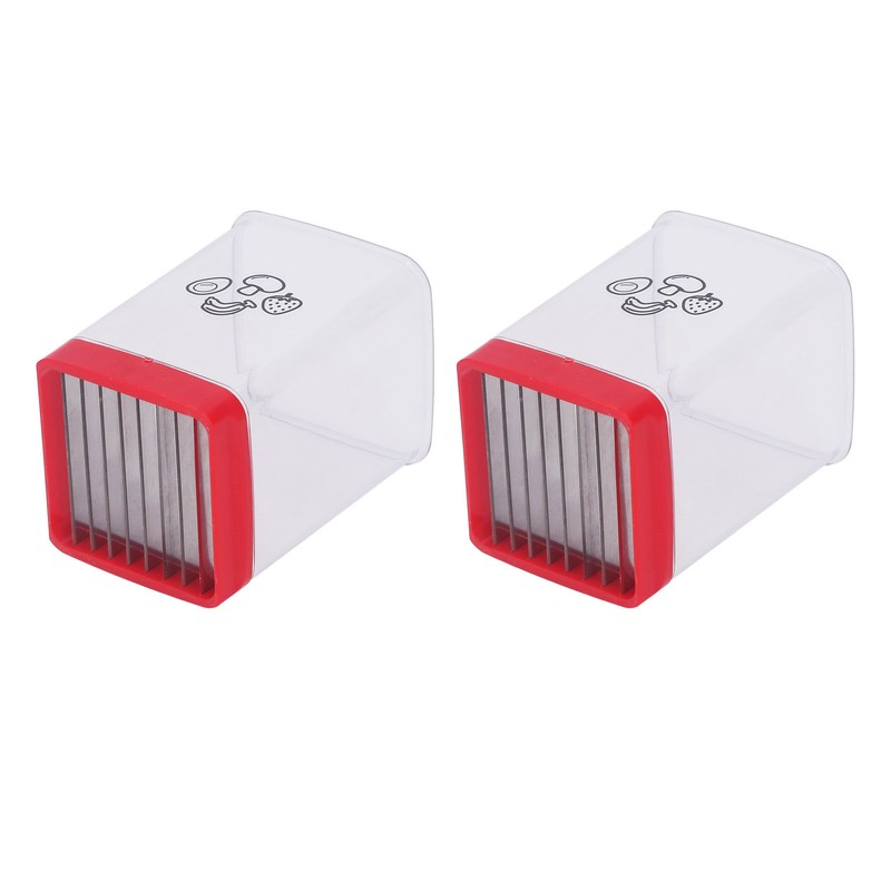 Fruit and Vegetable Speed Cutter with Push Plate Stainless Steel